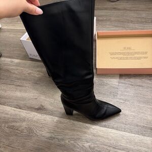 Black Knee-High Women's Boots